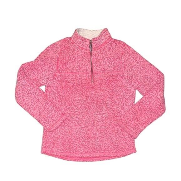 Wonder Nation Girls Pullover Sherpa Pink Size XL - Picture 1 of 4